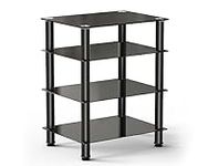Fitueyes 4-Tier Media Stand Audio/V