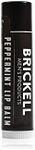 Brickell Men's No Shine Lip Balm for Men, Natural and Organic Matte Finish Chapstick to Moisturize and Protect With SPF 15, 4.5 ml, Scented
