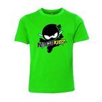 Ninja Kidz Original Logo Tee (Green, Small)