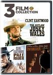 3FF: TheOutlawJoseyWales/PaleRider/Unforgiven (DVD)