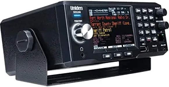 Uniden SDS200 True I/Q™ TrunkTracker X Base/Mobile Digital Scanner. Incredible Digital Performance. TrunkTracker X Technology Provides The Best Digital Decode Performance in The Scanner Industry.