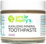 Uncle Harry's Fluoride Free Toothpaste - Anise (3 oz Glass jar)