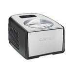 CUISINART ICE-100 Compressor Ice Cream & Gelato Maker, Silver, 1-1/2 Quart