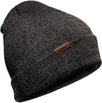 Beanie for Men Women Winter Skullies Cap Thermal Accessories Charcoal Gray