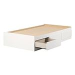 South Shore Gramercy Bed Pure White