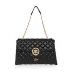 Lavie Quilt Eden Women's Flap Satchel (Black)