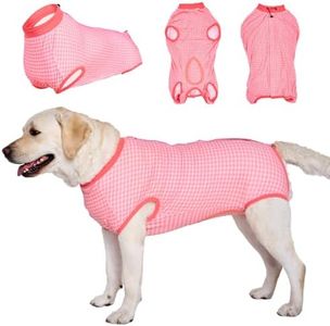 LovinPet Dog Recovery Suit: Surgical Protection for Female & Male, Anti-Licking Full Body Coverage, Anti-Shedding