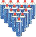 CAMPINGAZ Metal Butane Gas Canister for Camping (6.9 x 18 cm) - 16 Pack