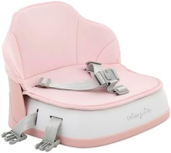 Dream On Me Cozy Pod Booster Seat with Removable Cover in Pink