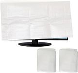 2 Pack Foam Flat Screen TV Cover Fi