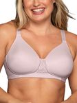 Vanity Fair Beauty Back Minimizer Full Figure Underwire Bra Sheer Quartz 36C
