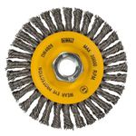 DEWALT DW4925 4-Inch Stringer Bead Wire Wheel/Carbon Steel 5/8-Inch-11 Arbor .020-Inch