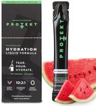 PROTEKT Electrolytes Hydration Packets | Liquid Electrolytes for Hydration & Recovery | Organic & Sugar Free Electrolytes Drinks | Works Faster Than Electrolytes Powder Packets | Watermelon, 10 Pack