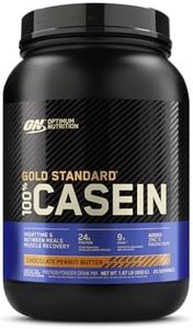 OPTIMUM NUTRITION Gold Standard 100% Casein Protein Powder, Chocolate Peanut Butter Flavour, 848g