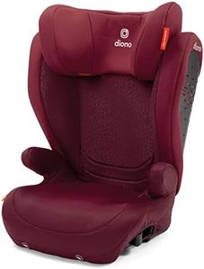 Diono Monterey 4DXT Latch, 2-in-1 High Back Booster Car Seat with Expandable Height, Width, Advanced Side Impact Protection, 8 Years 1 Booster, Plum