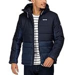 Regatta Mens Nevado VI Hooded Insulated Puffer Jacket - Navy Admiral Blue - L