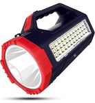 Pick Ur Needs Rechargeable High Range Emergency Search Light 100 Watt Laser + Side 36 Big Smd Light (Black, Pack Of 1, Plastic, 800 Lumen, Led)