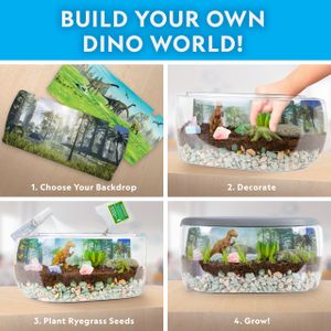 National Geographic Light Up Terrarium Kit – STEM Science Toy for Kids