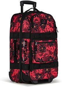 OGIO Layover Wheeled Travel Bag, Red Flower Party, One Size, Layover