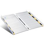 Ruedamann Threshold Ramp 2ft for Home Steps,Stairs,Doorways,Mobility Scooter, Folding Ramp for Wheelchair (MR607-2)