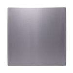 Stainless Steel Backsplash, 30" x 30" with Formed Edges