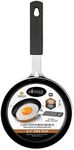 Gotham Steel Mini Nonstick Egg & Omelet Pan – 5.5” Single Serve Frying Pan / Skillet, Diamond Infused, Multipurpose Pan Designed for Eggs, Omelets, Pancakes, Sliders, Rubber Handle, Dishwasher Safe