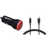 Amazon Basics 24W Car Charger with 