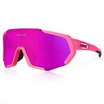 Queshark Enjoy Outdoor Activities with Style Cycling Sunglasses QE48 for Men and Women - Ideal for Running and Cycling