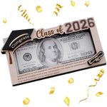 Graduation Gifts 2025 Money Holder, Wooden Graduation Money Cash Envelope Box for Class of 2025 Senior College University Graduates