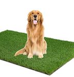 XLX TURF 48" x 30" Artificial Grass for Dogs, Pet Fake Grass Pee Pad for Puppy Potty Training Cage Indoor Outdoor