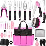 HLWDFLZ Pink Garden Tool Set Garden