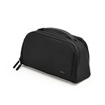 MOKOBARA The Pac Kit | Water Resistant 11 Cms Toiletry Kit Bag | Travel Accessory | Grooming Kit for Men and Women | 2022 - Model, Black