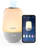 VTech BC8313 V-Hush Soothing Sleep Trainer with 200+ Stories/Songs/Sounds & Sleep Program. Portable Bluetooth HD Speaker, Multi-Color NightLight, Ceiling Projector & Record Your own Voice