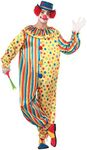 Forum Novelties Spots The Clown Costume, Multi, X-Large