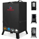 Comnova Smoker Cover 40 Inch - 600D Grill Covers for Masterbuilt Electric Smokers Heavy Duty Waterproof, Outdoor Vertical Smoker Grill Cover for Masterbuilt, Char-Broil, Cuisinart, Dyna-glo and More