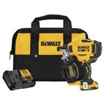 DeWALT DCN45RND1 20V 15 Degrees Lithium-Ion Cordless Coil Roofing Nailer Kit