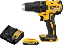 DEWALT 20V MAX Cordless Drill Driver, 1/2 Inch, 2 Speed, XR 2.0 Ah Battery and Charger Included (DCD777D1)