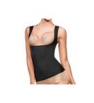 Flexees Maidenform Women's Shapewear Wear Your Own Bra Torsette, Modern Black, Medium