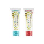 Jack N' Jill Natural Toothpaste, Blueberry & Strawberry, 1.76oz (Pack of 2) by Jack N' Jill