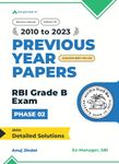 RBI Grade B Phase 2 Previous Year Question Papers Book (2010-2023) with Detailed Solutions by Anuj Jindal