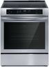 Frigidaire 30 in 5.3 cu.ft. 4-Burner Element Slide-in Front Control Self-Cleaning Induction Range w/Convection in Stainless Steel