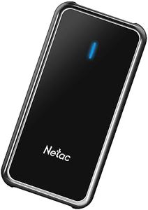 Netac 1TB Portable SSD USB 3.2 Gen 2 (10 Gbps, Type-C) External Solid State Drive Backup Slim Drive for File Storage/Business Travel Essential, Rapid Read & Write Low Noise, Z2S