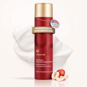 Colorproof Lift It Hair Mousse For Women 9 Fl. Oz | Volumizing Mousse With Advanced Color Last System | Sulfate-Free Formula With White Nectarine Scent | Adds Volume, Shine, & Protects Hair Color