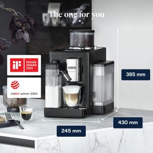 De'Longhi Rivelia Automatic Coffee Machine – Black