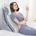 SHARLOVY Wedge Pillow for Sleeping, Orthopedic Bed Pillow Set, 15-in-1 3PCS Adjustable Memory Foam Wedge Pillow Post Surgery, 9 &16 & 20 inches Height 3-in-1 Incline Wedges Pillows