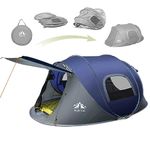 Night Cat Pop Up Tent 2 Man Person Camping Tent Waterproof Instant Automatic Easy Set Up Dome Holiday Tent For Car Camping Garden Beach