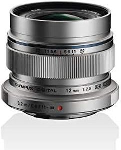 Olympus M. Zuiko Digital ED 12mm f/2.0 Lens for Micro Four Thirds Cameras - (International Version)