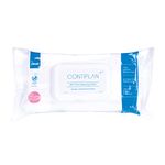 CONTIPLAN Incontinence Cleansing Cloths with Barrier Cream - All in One Cleansing Wipes Cleanses, Soothes and Moisturises - Pack of 25 Cloths