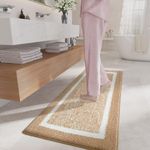 Color&Geometry Khaki Bathroom Rugs 