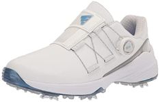 adidas Womens W Zg23 Boa Sneaker, Ftwr White/Blue Fusion Met./Silver Met., 6.5